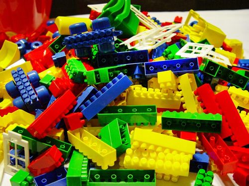 Hemar duży kuferek z klockami K1, 1000 elementów na Arena.pl