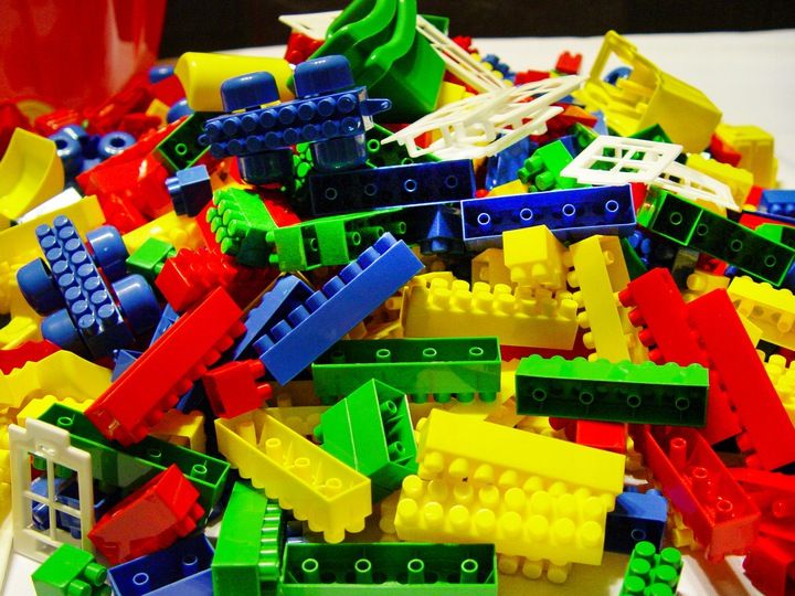 Hemar duży kuferek z klockami K1, 1000 elementów zdjęcie 3