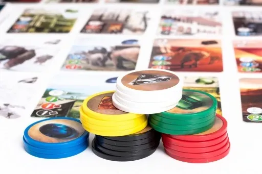 GRA PLANSZOWA EDUKACYJNA RODZINNA Splendor GRA dla dzieci 10+ 2-4 OSÓB zdjęcie 13