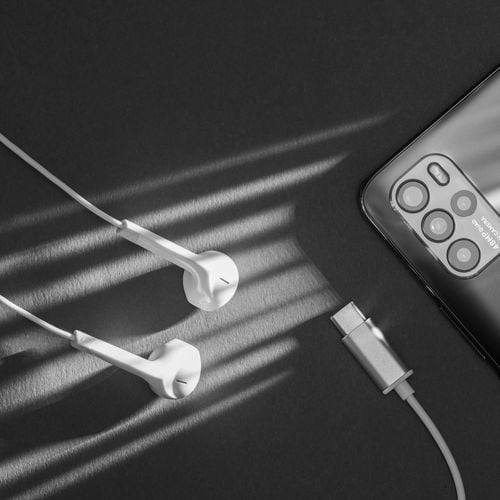 Słuchawki douszne USB-C TYP C Kruger&Matz C2 na Arena.pl