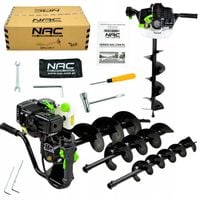 WIERTNICA SPALINOWA DO GLEBY NAC EAP52-295-T 3 KM + WYMIENNE WIERTŁA 80 CM