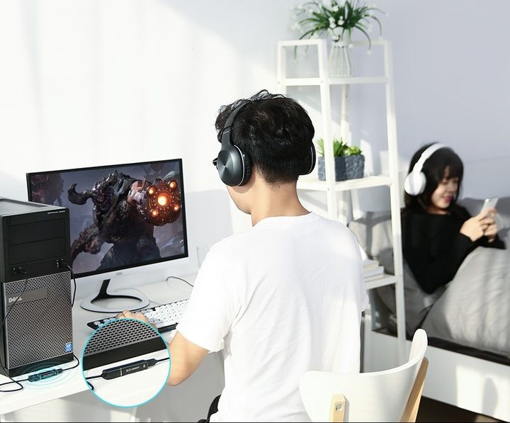UGREEN TRANSMITER AUDIO TOSLINK OPTYCZNY MICRO USB BLUETOOTH 5.0 APTX zdjęcie 3