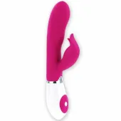 pretty love felix - wibrator flirtowy ze stymulatorem, 21 cm, fioletowy