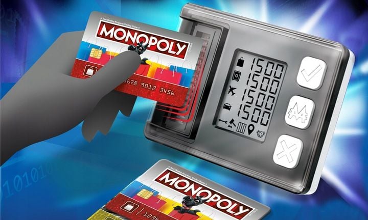 Gra Monopoly Super Electronic Banking Polska Wersja Hasbro E8978 zdjęcie 10