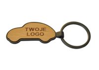 Breloki do kluczy w kształcie samochodu z własnym logiem 50szt.