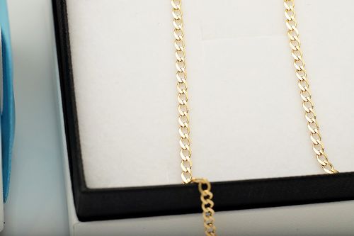 złoty łańcuszek pancerka próba 585 rozmiar 50/55/60cm na Arena.pl