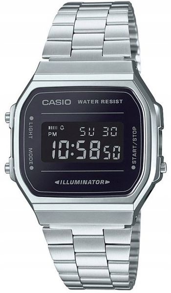 ZEGAREK CASIO VINTAGE MIRROR A168WEM RETRO OLDSKUL CYFROWY Z PODŚWIETLENIEM zdjęcie 3
