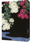 Obraz 40x60cm Chrysanthemums, Koson Japoński Vintage do Salonu