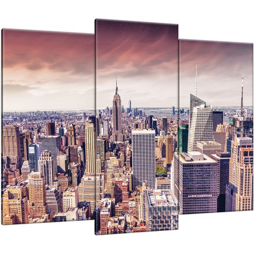 Obraz Drukowany 90X70 Drapacze Chmur W Ny na Arena.pl