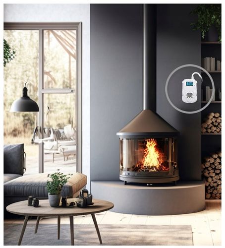 Czujnik Detektor Tlenku Węgla Czadu Gazu Alarm Certyfikowany czujka na Arena.pl