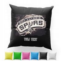 POSZEWKA Z NADRUKIEM BAWEŁNIANA 40x40CM - KOSZYKÓWKA SPORT BULLS CELTICS