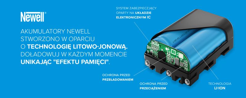 Akumulator Newell zamiennik LP-E6P do Canon zdjęcie 7