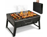 Grill kempingowy składany przenośny węglowy stalowy BBQ 1005