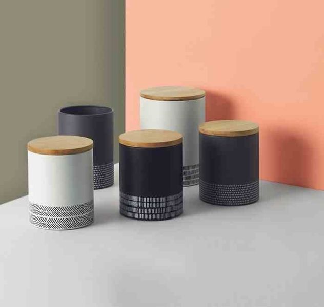 TYP - Pojemnik kuchenny M, szary, Monoch zdjęcie 4