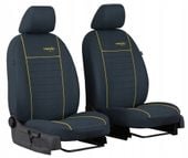 Pokrowce 1+1 do Renault Trafic II (2001-2014r) 2os