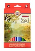 kin kredki omega jumbo 3384/1 24 kolory 4385