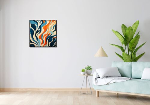 Plakat 60x60cm Oceaniczne Fale na Arena.pl