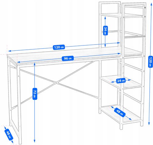 biurko eleganckie rogowe do gabinetu biura nowoczesne duże komputerowe na Arena.pl