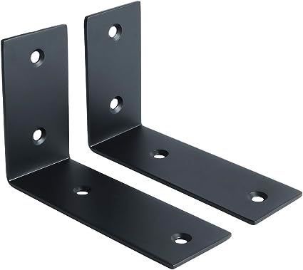 Wspornik ścienny pod półkę czarny mat 2szt na Arena.pl
