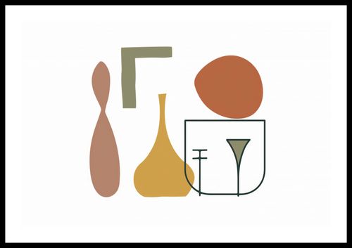 Plakat 60x40cm Naczynia na Arena.pl