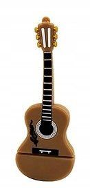 PENDRIVE USB SZYBKI FLASH DRIVE ULTRA PAMIĘĆ ZAWIESZKA PREZENT GITARA 64GB zdjęcie 2