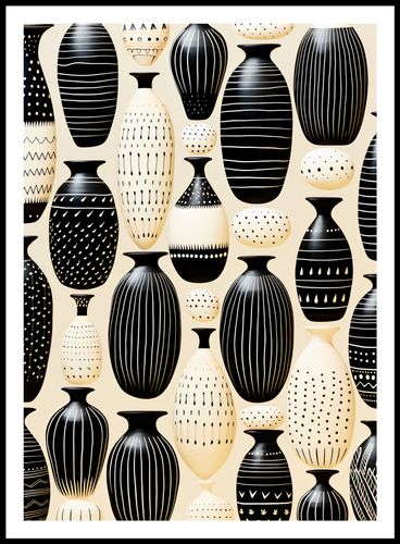 Plakat 64x90cm Monochromatyczna Harmonia na Arena.pl