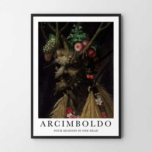 Plakat giuseppe arcimboldo ent 21x29,7 cm A4 na Arena.pl