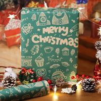 Papier prezentowy do pakowania prezentów świąteczny ozdobny 0,43x15m 2 szt