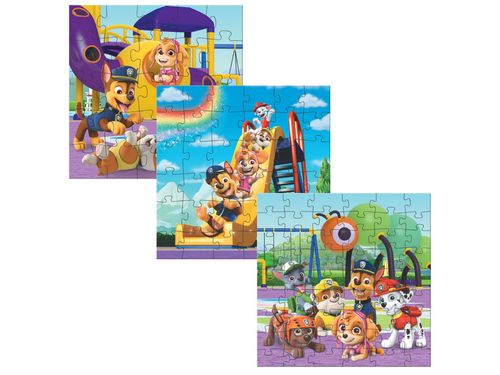Puzzle Psi Patrol 3W1, Plac Zabaw, Ilość Elementów 25, 36, 54, Dodo, 200578 na Arena.pl