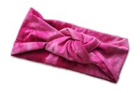 BROEL ANASTASIA opaska dla dziewczynki supełek tie dye fuksja 50-52