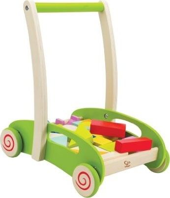 HAPE Wózek Pchacz z klockami na Arena.pl
