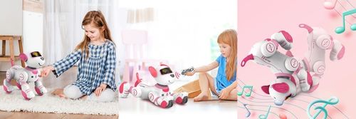 ROBOT INTERAKTYWNY PIES ZDALNIE STEROWANY PIESEK PROGRAMOWANY 17 FUNKCJE na Arena.pl