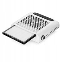 POCHŁANIACZ PYŁU DO PAZNOKCI FREZARKI SREBRNY FILTR KASETOWY HEPA MOC 80W