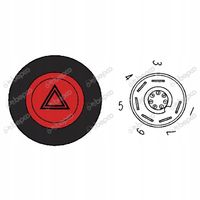 Włącznik Świateł Awaryjnych Case-IH,Claas /Renault