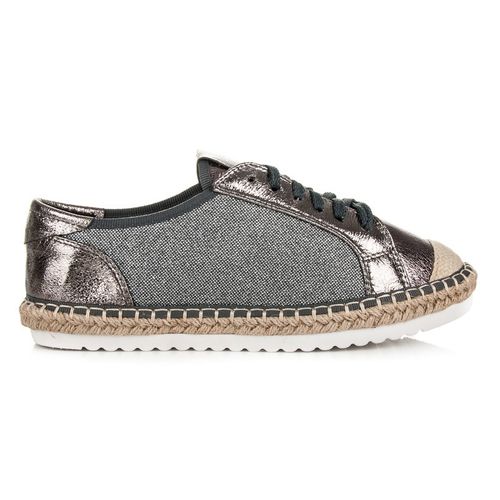 Tekstylne Półbuty Espadryle r.37 na Arena.pl