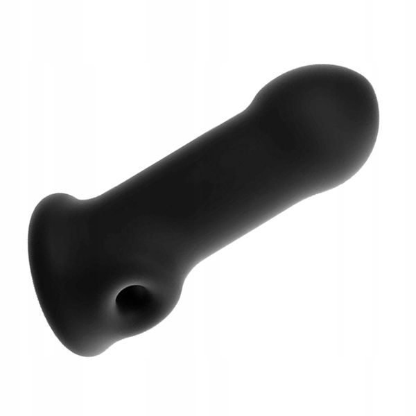 Przedłużka, nasadka na penisa, czarna + perfumy. zdjęcie 8