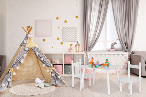 Stół stolik +2 krzesła meble dla dzieci komplet ECOTOYS na Arena.pl