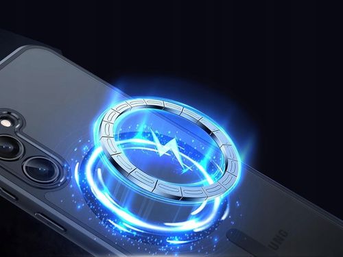 ETUI DO MAGSAFE CZARNY MAT DO SAMSUNG S22 + 2x SZKŁO na Arena.pl