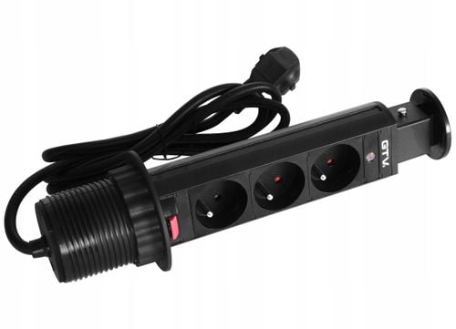 PRZEDŁUŻACZ GNIAZDO DO BIURKA GAMINGOWEGO 2XUSB na Arena.pl