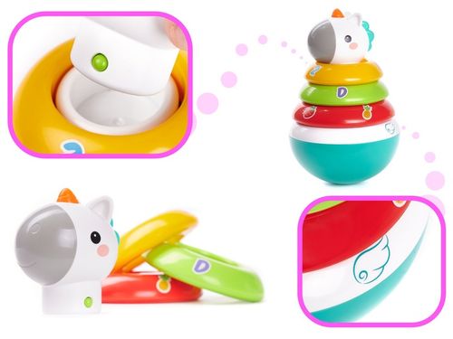 PIRAMIDKA SENSORYCZNA WAŃKA WSTAŃKA GRZECHOTKA na Arena.pl