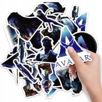 NAKLEJKI NA ZESZYT NALEPKA Z POSTACIAMI FILM AVATAR WZORY 10SZT