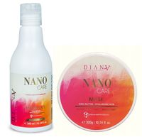 DIANA NANCO CARE Zestaw kosmetyków Szampon + Maska, po nanoplastii 2x300ml