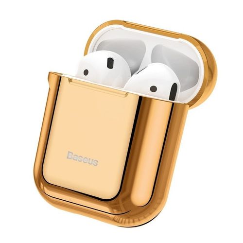 Etui Baseus Shining Hook Case Do Apple Airpods (Złote) na Arena.pl