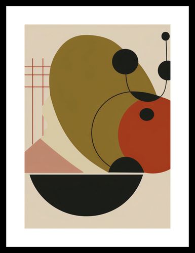 Plakat 50x70cm Geometryczny Balans na Arena.pl
