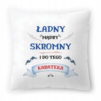 Poduszka Dla Karateki Na Urodziny Na Prezent Z Nadrukiem Ze Zdjęciem