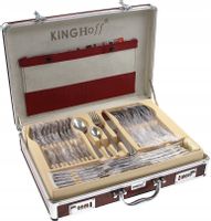 Sztućce Satynowane w Walizce 72 ele 12 osób