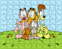 Puzzle Garfield