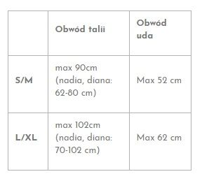 Promees harness NADIA SEXY erotyczny ozdobny pas RED S/M na Arena.pl