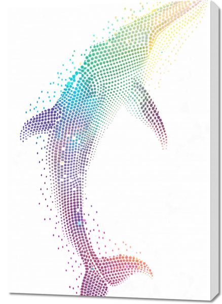 Obraz 70x100cm Spektrum Oceanu zdjęcie 1