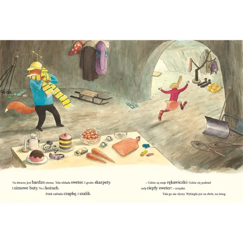 Felek i Tola i śnieg na Arena.pl